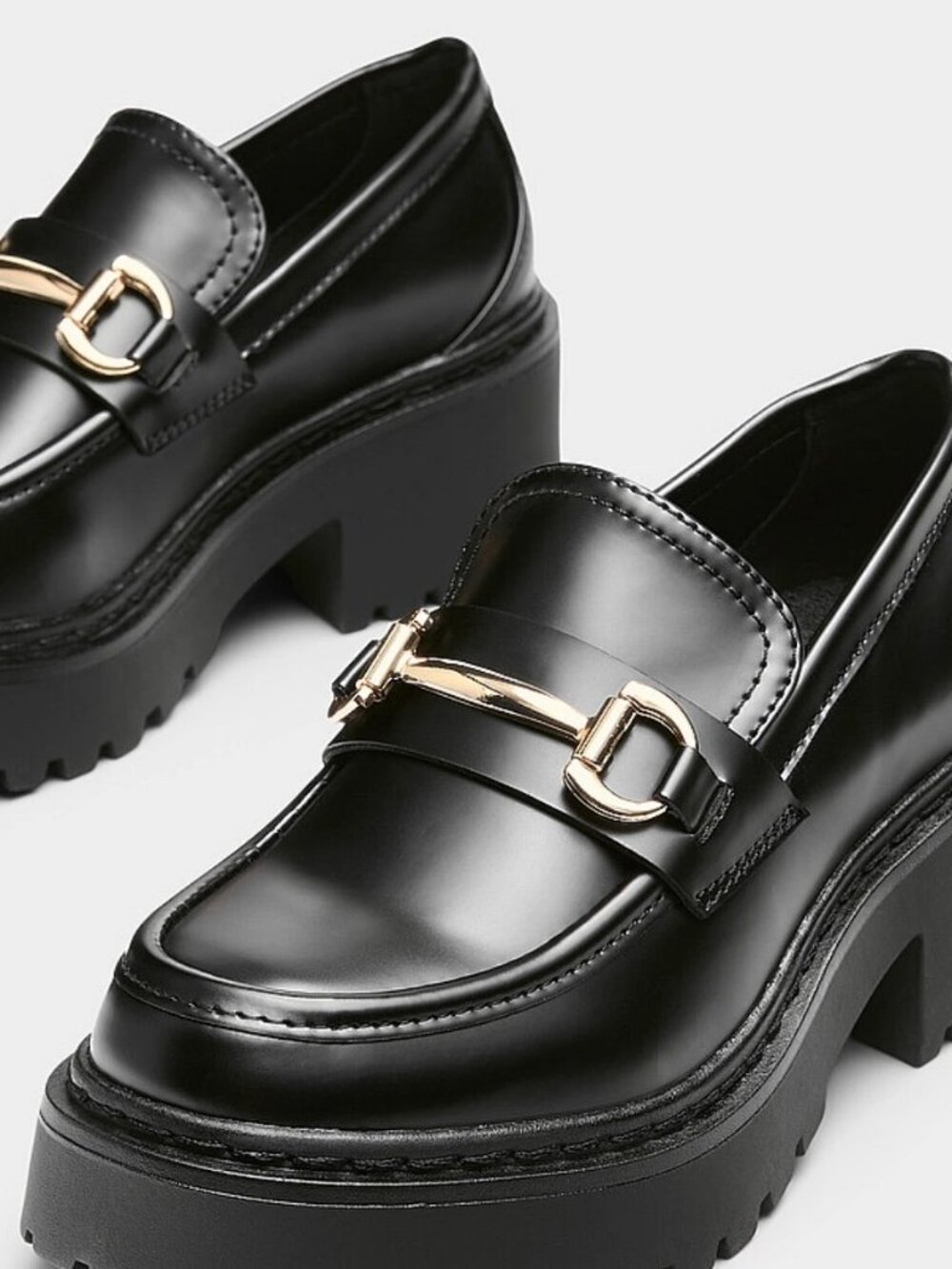 STEVE MADDEN women's black loafers size 37